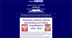 Desktop Screenshot of halat.pl